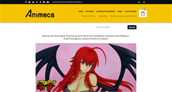 Desktop Screenshot of animeca.com.mx